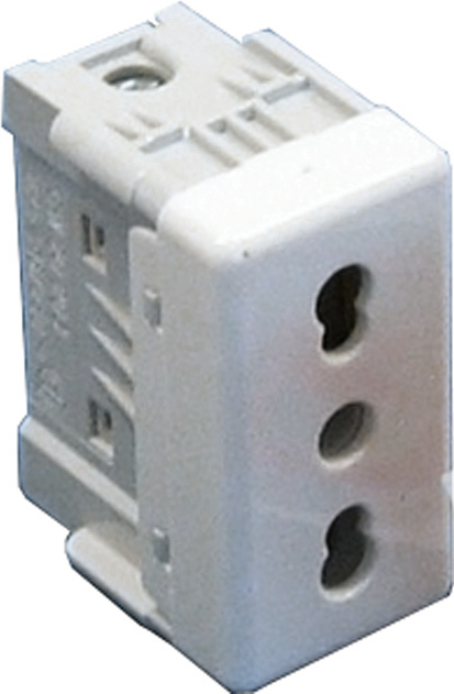 BPresa 2P+T16A P17/11 Bianco